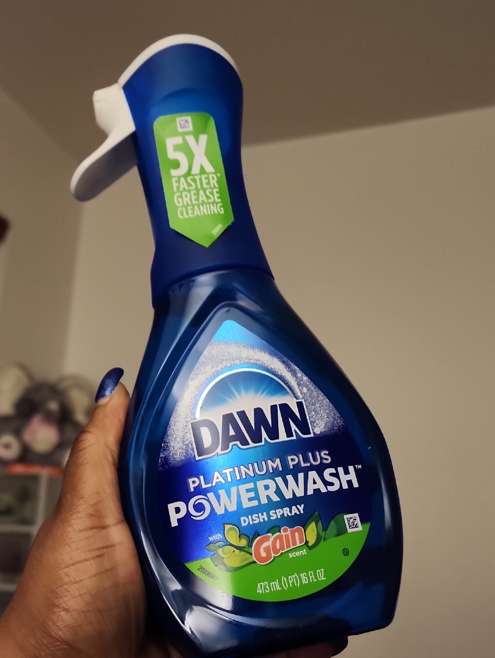 Dawn Platinum Plus Powerwash Dish Spray Gain